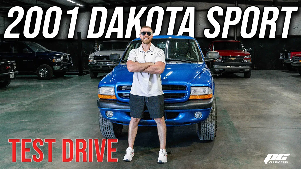 2001 Dodge Dakota Sport 4x4 Test Drive 4.7L V8 - 37K Miles